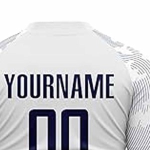 Ensemble complet personnalisé d'uniformes d'équipe de football professionnel maillot de football respirant avec numéro de nom de joueur vêtements de football personnalisés - Product Image 4