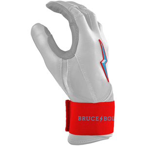 Guantes de Bateo de Béisbol BRUCE BOLT de Cuero Antideslizante con Logotipo y Diseño Personalizados, Calidad Profesional, Fabricados con Cuero Premium - Product Image 3