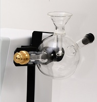 Flacon de rechange en verre de laboratoire pour analyseur de cellules somatiques "Somatos-Mini" avec flacon de rechange capillaire en verre