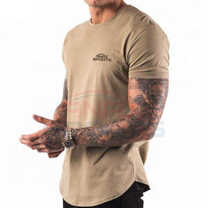 เสื้อยืดออกกำลังกายสำหรับผู้ชาย,เสื้อสไตล์ใหม่ล่าสุดสำหรับใส่ไปยิมออกแบบตามสั่ง - Product Image 2