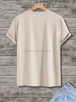 T-shirts graphiques personnalisés pour hommes T-shirts vintage T-shirts à col rond à manches courtes imprimés de lettres florales T-shirts décontractés Streetwear d'été