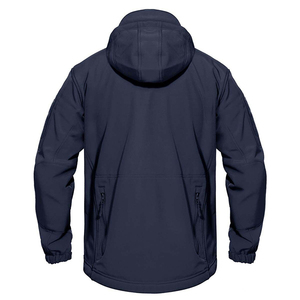 Veste coupe-vent chaude et imperméable de haute qualité Veste Softshell OEM avec logo personnalisé pour hommes Conception bon marché Vestes Softshell de pluie décontractées - Product Image 6