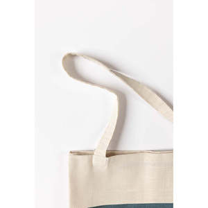 Sac fourre-tout blanc pour femmes, motif « Hustle for That Muscle », réutilisable et élégant - Product Image 2