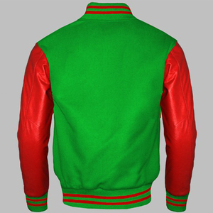 OEM Service Wholesale High Quality Patch Embroidery <b>Men</b> College Sleeves Custom Streetwear Baseball Letterman <b>Varsity</b> <b>Jacket</b> - Product Image 2