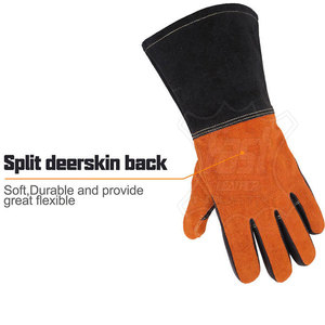 Gants de soudage multifonctionnels de protection contre les chocs de chaleur 2025 à vendre, gants de soudage résistants - Product Image 4