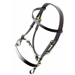 Classique dans la main bride fabricants vendant en cuir véritable cheval bride en gros conception personnalisée de haute qualité en cuir véritable - Product Image 1
