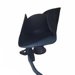 Bicorne chapeau historique coiffure chapeaux Bicorne Shako casquette client en gros OEM haute qualité unisexe Bicorne chapeaux - Product Image 4