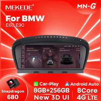 Radio para Auto Mekede con Qualcomm Snapdragon 680 para BMW E60 E90, Pantalla IPS de 8.8 Pulgadas, BT, DSP, Car-play Inalámbrico, 8Gb