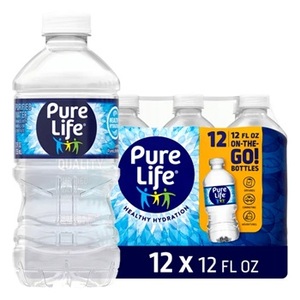 น้ำดื่มเพียวไลฟ์ (แพ็คคู่) ขนาด 16.9 ออนซ์ บรรจุขวดพลาสติก แพ็ค 12 ขวด - Product Image 3