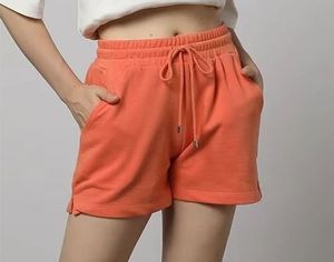 กางเกงขาสั้นลำลองผู้ชายเท่ๆ ทรงสปอร์ต เอวยางยืด ผ้าฝ้าย 100% ผ้าเนื้อเรียบ ไม่ยับ มีกระเป๋า - Product Image 1