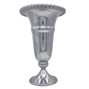 Florero moderno Chapado en plata Florero de aluminio de alta calidad para el hogar y el jardín Decoración Florero de arreglo de flores de boda - Product Image 5