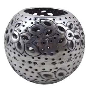 Vase à fleurs en argent nickel aluminium de qualité supérieure, élégant, carré, pour l'intérieur/l'extérieur, pots et jardinières décoratifs pour la maison - Product Image 3