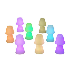 Lámpara de Mesa Mod.Lola 20 RGB Blanca con Batería Recargable - Product Image 1