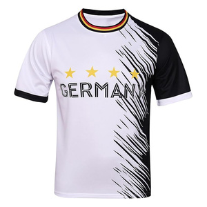 2025 Fan Soccer Jersey Country Flag Sublimation Jersey Sets d'Allemagne Hollande Angleterre Football Wear OEM Service - Product Image 1