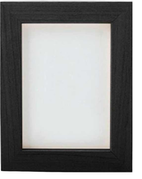 Cadre photo en bois MDF de style moderne personnalisable pour la décoration de la maison, les photos de mariage et l'affichage sur table - Marco Enterprises MN14