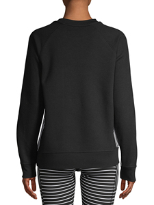 เสื้อสเวตเตอร์แขนยาวลำลองสำหรับผู้หญิง, เสื้อสวมหัวแขนยาวลำลองสวมหัวมีฮู้ดโลโก้ด้านหน้าไซส์ใหญ่พิเศษสำหรับฤดูหนาว300gsm ฤดูใบไม้ร่วง - Product Image 4