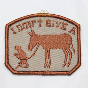 Parche de toalla de chenilla tejido de diseño personalizado, parches bordados con letras para planchar, para decoración de ropa, insignias bordadas cosidas con cuentas - Product Image 4