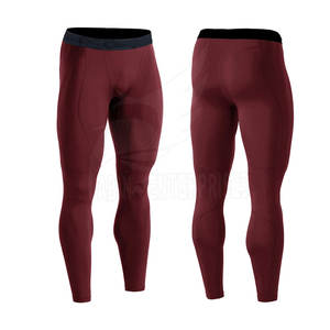 ขายร้อนสลิมฟิตการบีบอัดเลกกิ้งปากีสถานทําอัตราขายส่งเสื้อผ้าผู้ชายเลกกิ้งสําหรับขาย - Product Image 1