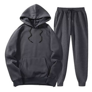 Conjunto de 2 piezas, sudaderas con capucha para hombre, chándal activo, chándal de manga larga con capucha, chándales para correr, chándales atléticos - Product Image 3