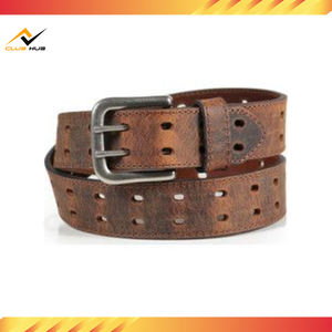 Ceintures professionnelles vintage en cuir PU pour hommes, boucle en alliage, largeur 3,8 cm, longueur 120 cm, couleur et logo personnalisables, cadeaux d'affaires - Product Image 3