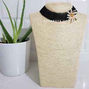 Igne Oyası Tasma Papatya Kolye Collar Accesorio de moda - Product Image 1