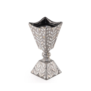 Hot selling high quality modern Mother of pearl incense burner mabkhara handmade by Vietnamese artisans wholesale price - Product Image 5