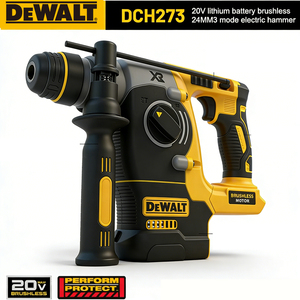 <span class=keywords><strong>Taladro</strong></span> <span class=keywords><strong>Percutor</strong></span> Rotatorio Inalámbrico <span class=keywords><strong>DEWALT</strong></span> DCH273 de <span class=keywords><strong>18V</strong></span>/20V con Motor sin Escobillas de Iones de Litio para Construcción, Renovación del Hogar y Perforación Industrial - Product Image 1