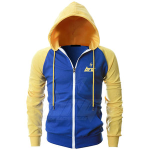 Sudaderas con capucha de hombre sólidas informales de invierno resistentes por encargo Color de contraste polar a prueba de viento transpirable venta directa de fábrica - Product Image 1