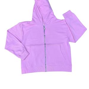 Unisex Zipup plain Hoodie Custom Logo Streetwear Hooded <b>Sweatshirt</b> <b>Fleece</b> 450Gsm ZipUp Jacket Manufacture - Product Image 1