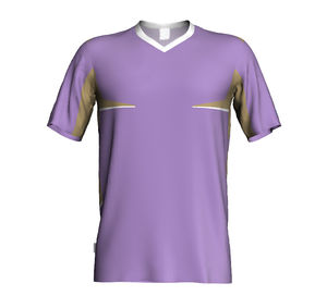 Camiseta de fútbol de verano con estampado de logotipo totalmente personalizado/camiseta de fútbol de hombre de corte regular de tendencia superior a precio al por mayor - Product Image 5