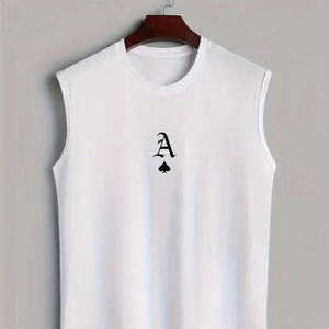 Débardeurs de gymnastique personnalisables pour hommes meilleurs maillots de fitness pour décontracté Stringer musculation respirant haut tricoté en gros - Product Image 1