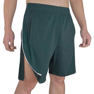 Pantalones cortos de recuperación postoperatoria para hombres de alta calidad con bolsillos, ropa adaptable para hombres de color sólido - Product Image 2