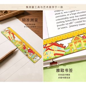 ที่คั่นหนังสือโลหะผสมสังกะสี สไตล์จีน ของขวัญสร้างสรรค์ทางวัฒนธรรม ปรับแต่งได้สำหรับโรงเรียน องค์กร และสถานที่ท่องเที่ยว - Product Image 5