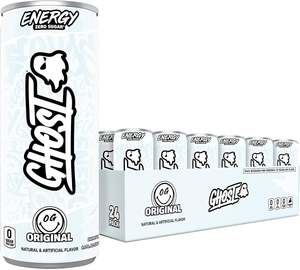 Bebida Energética Sin Azúcar GHOST ENERGY - Paquete de 12 Latas WARHEADS Original 0.33L Marrón - Product Image 3