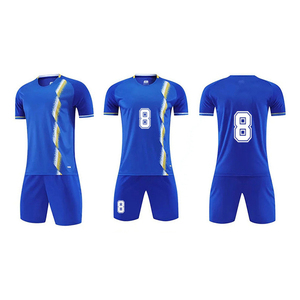 Traje de fútbol de ropa deportiva con nombre y número de tela suave de alta calidad último estilo alto sublimado nueva llegada uniforme de fútbol - Product Image 5
