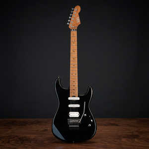 Guitare électrique SBS SS300 avec corps en aulne massif, manche en érable flammé torréfié, tremolo Floyd Rose, 22 frettes jumbo en acier inoxydable - Product Image 1