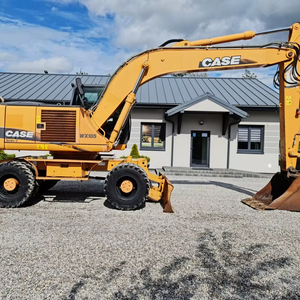 Used Case Wheeled Excavators efficient hydraulic machine durable equipment for roadwork digging loading lifting landscaping - Product Image 1