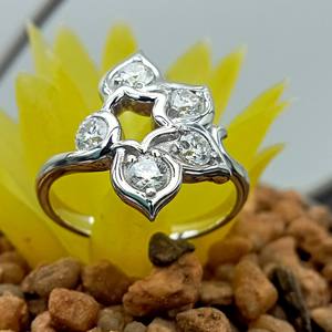 Custom Fancy Solitaire VVS Lab Grown Forma redonda Diamante 14K 18K Oro Compromiso Anillo de bodas Conjunto de moda 100% Satisfacción - Product Image 6