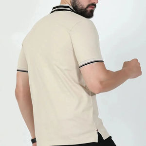 Camisetas Polo personalizadas OEM 100% algodón para hombre, camisetas polo de hombre de talla grande con logotipo personalizado de secado rápido - Product Image 5