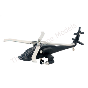 Cast Aluminium White Propeller Black Coated Boeing Aircraft Model Modern Home Decoration <b>Promotional</b> Gifts Items OEM Support - Product Image 1