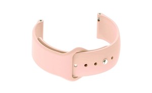 JD1606 Pink Unisex Sports <b>Watch</b> Band Soft Lightweight Breathable Comfortable Adjustable Water-Resistant Silicone 20-22mm <b>Watch</b> - Product Image 5