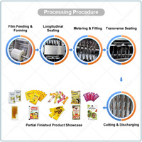 ORME Multi Lane 5g Ground Coffee Sugar Tea Packaging Salt Sachet Packing Machine for Small Business