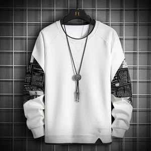 Sudadera de Hombre con Cuello Redondo, Nueva Tendencia Invierno 2026, Algodón/Poliéster, Felpa, Impresión Digital, Logotipo Personalizado Bordado - Product Image 5