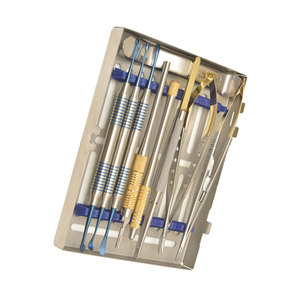 Kits de implantes dentales de Material de acero inoxidable de llegada caliente Kits de implantes dentales aprobados por CE 8 piezas con caja - Product Image 4