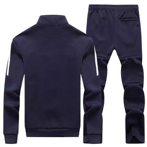 GAF 2024 Logotipo personalizado Entrenamiento Jogging Cómodo Cremallera Sudaderas con capucha Trajes Conjunto de dos piezas Trajes de chándal para hombres - Product Image 2