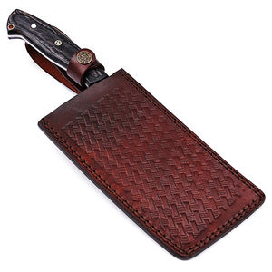 Custom Wholesale High Quality Damascus Steel Cleaver Handmade Custom Damascus Steel Chef Cleaver Kitchen Knife - Product Image 2