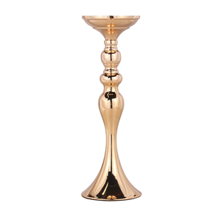 Handmade Solid <b>Candle</b> <b>Pillar</b> Holder for Table Decoration Gold Plated Aluminum Centerpiece Handmade <b>Candle</b> <b>Pillar</b> for Wedding - Product Image 1