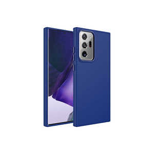 Étui Netzy bleu marine SAFA Luna pour Galaxy Note 20 Ultra A03s, design avec cadre métallique et boutons, dissipation thermique, électroplaqué - Product Image 1