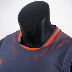 Service OEM de haute qualité, ensembles d'uniformes de volley-ball unisexes 100% polyester, best-seller, séchage rapide, couleurs et logo personnalisés - Product Image 3