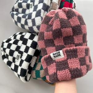 Gorro de punto cómodo, cálido, suave y acogedor, forrado de lana, ajustable, elegante, para exteriores, para clima frío. - Product Image 6